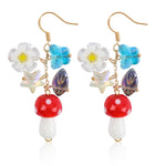 Vintage Mushroom Shaped Earrings