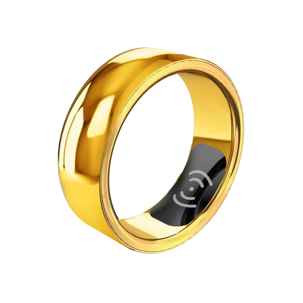 Enhance your fitness journey with the Smart Ring Activity Fitness Tracker, a stylish finger ring compatible with both IOS and Android devices. This innovative device not only monitors your heart rate, sleep patterns, blood oxygen levels, and blood pressure, but also makes for a perfect gift for women who value their health and well-being.