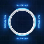 Ring Smart Ring 128GB Wireless Disk Sharing For Smartphone R5 Smart Ring With Build-in 6 RFID Cards 2 Health Stones