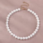 Elegant Jewelry Wedding Big Pearl Necklace