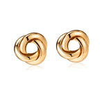 Golden Big Hoop Earrings