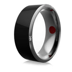 The Smart Ring is a fashionable accessory that combines NFC control, electronic Bluetooth capabilities, and solar power. It also functions as an IC rewritable analog access card and tag key, making it versatile for various applications. Additionally, it is IP68 waterproof, ensuring durability and protection against water damage.