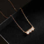 Discover our exquisite collection of GRA certified VVS1 Moissanite pendant necklaces, specially designed for women. Crafted with precision, these necklaces are made from 925 sterling silver and adorned with a beautiful rose gold finish. Perfect for weddings or any special occasion, our fine jewelry pieces are sure to make a lasting impression.