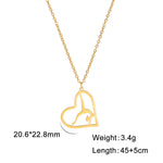 Rhythmic Gymnastics Necklace Women Trend 2025 Gymnast Stainless Steel Jewelry BFF Dancer Girl Sport Accessories Mother Day Gift