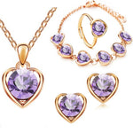 4 Pcs/Set Luxury Classic Jewelry Set