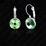 925 Sterling Silver Elegant Crystal Earrings