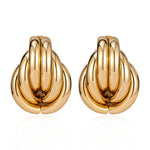 Golden Big Hoop Earrings