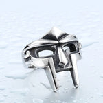 Goth Hip Hop Mask Ring