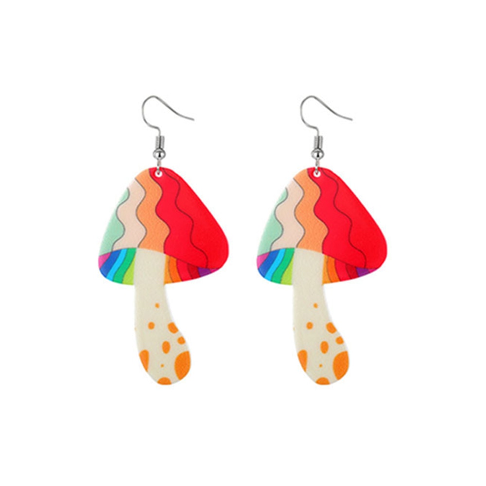 Vintage Mushroom Shaped Earrings