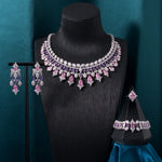 TIRIM Women Necklace Sets Cubic Zirconia Bridal Jewelry DuBai Saudi Wedding Engagement Party Festival Jewel Accessory