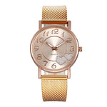 Elegant Heart Dial Women's Luxury Watch