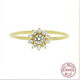 18K Gold Plated 925 Sterling Silver Ring