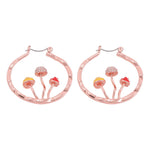 Vintage Mushroom Shaped Earrings