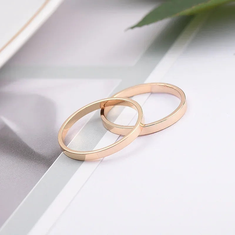 King 10pcs/set Women Simple No Inlay Alloy High-grade Ring Casual Personality Temperament Jewelry