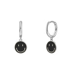  Gold Filled Hoop Drop Earrings Set for Women Ear Cuff Blue Zircon Enamel Dangle Earrings 2023 Fashion Jewelry Wholesale