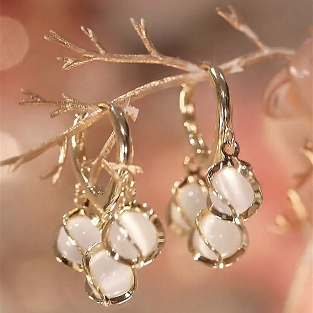 2025 New Inlaid Rhinestone Pearl Stud Earrings Women Personality Fashion Unique Design Earrings Wedding Jewelry Birthday Gift