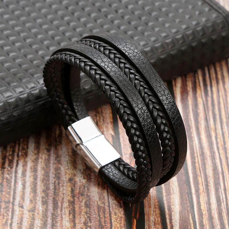 Classic High Quality Leather Bracelet