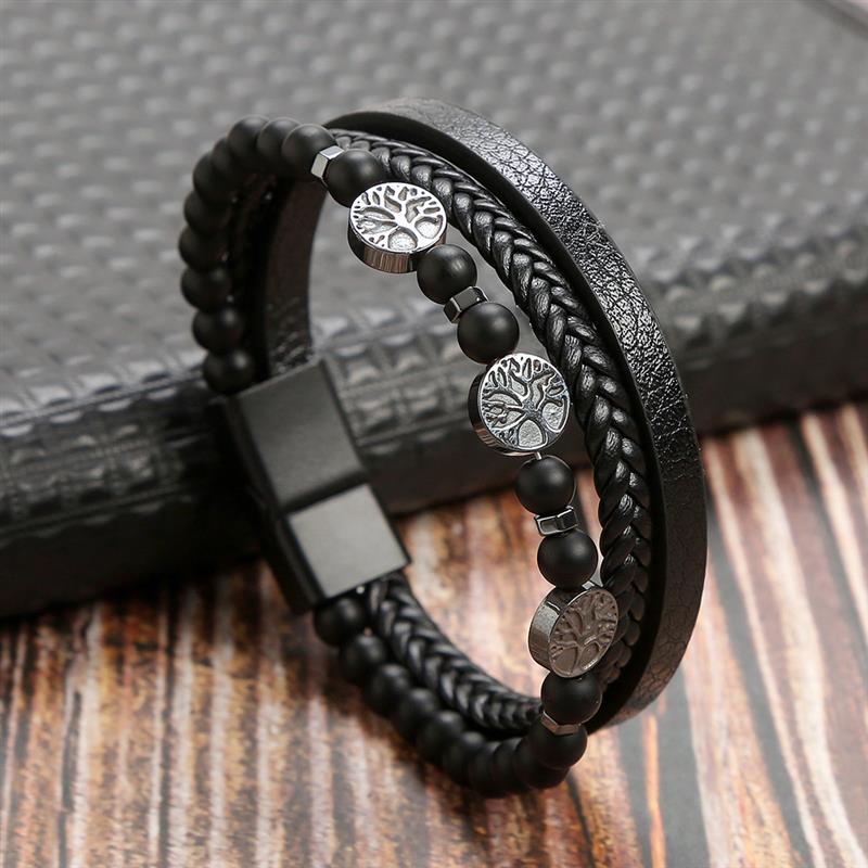 Classic High Quality Leather Bracelet