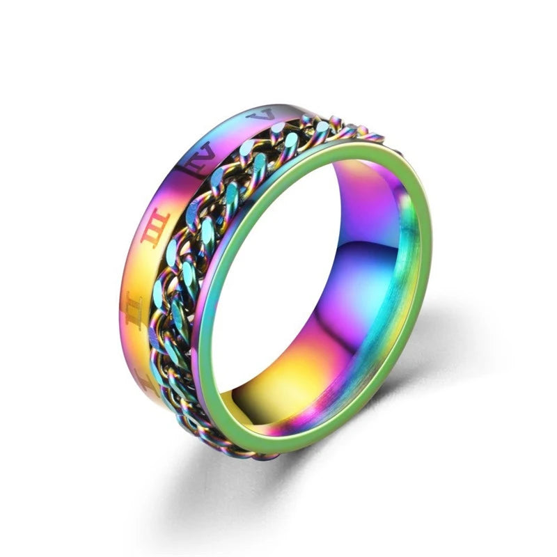 Stress-Free Spinner Ring