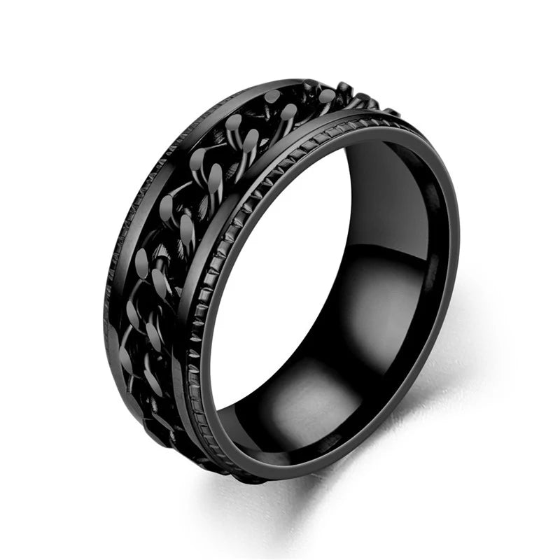 Stress-Free Spinner Ring