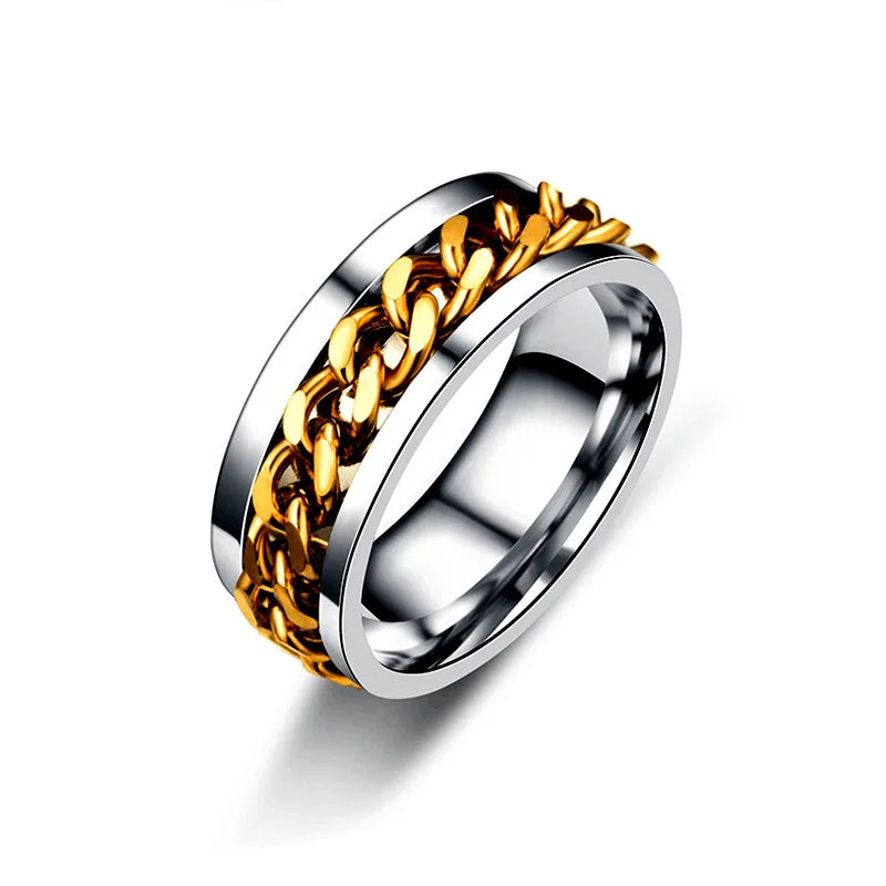 Stress-Free Spinner Ring