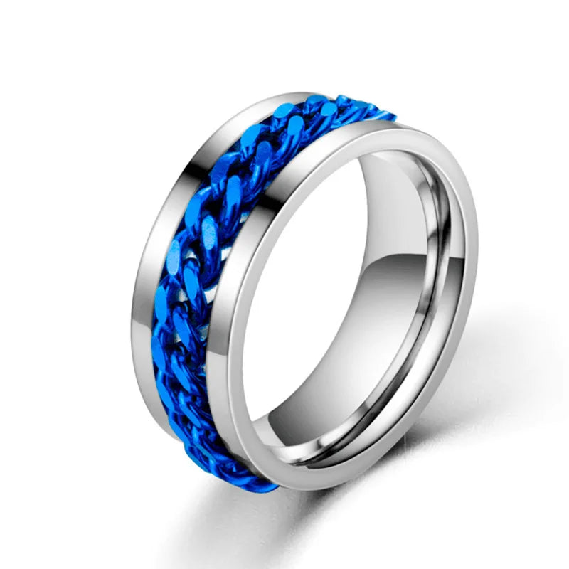 Stress-Free Spinner Ring