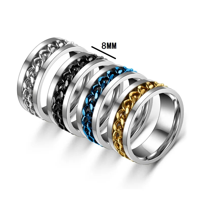 Stress-Free Spinner Ring