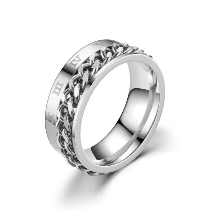 Stress-Free Spinner Ring
