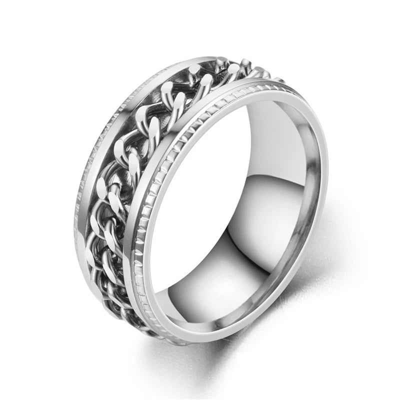 Stress-Free Spinner Ring