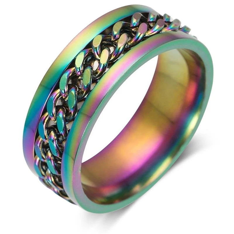 Stress-Free Spinner Ring