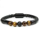 Volcanic Rock Beaded Bracelet